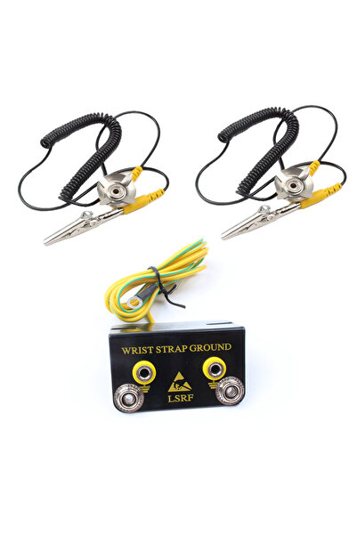 Choice6 مجموعة من قطعتين من قابس التأريض الاحترافي المضاد للكهرباء الساكنة ES...