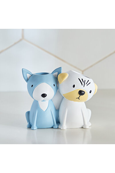 Home Box Joy Harper Pets Resin Brush Stand - 12.5x7x9.8 cm