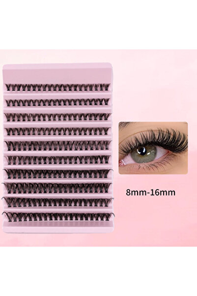 Choice6 مجموعة رموش فردية مجمعة MIX 40D MJ 20/30/40/50D، انحناء C، 8-16 مم، 1...