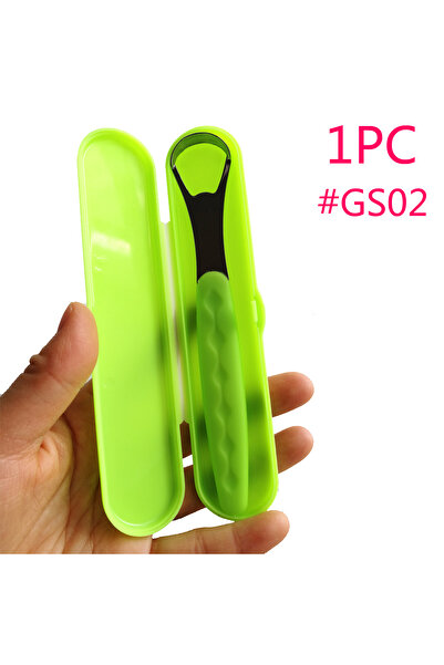 Choice مكشطة لسان واحدة GS02 لتنظيف الفم والأسنان، فرشاة لإزالة رائحة الفم ال...