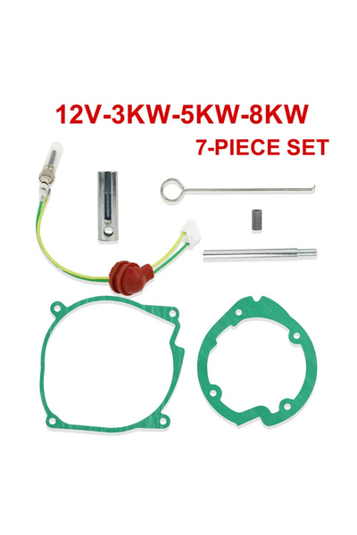 Choice1 C Car Air Diesel Gasket Ceramic Glow Plug Kit For 12V 2KW 5KW 8KW Chi...