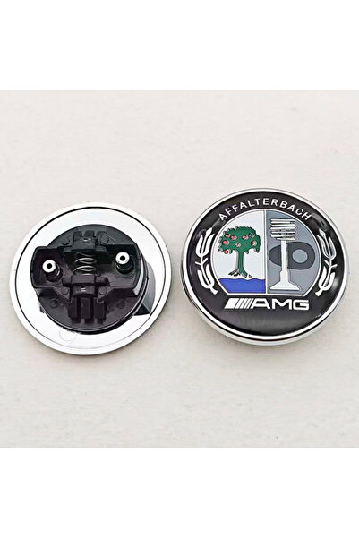 Choice6 شعار نجمة أمامية للسيارة من كولور تري، مقاس 57 مم، لسيارات مرسيدس بنز...