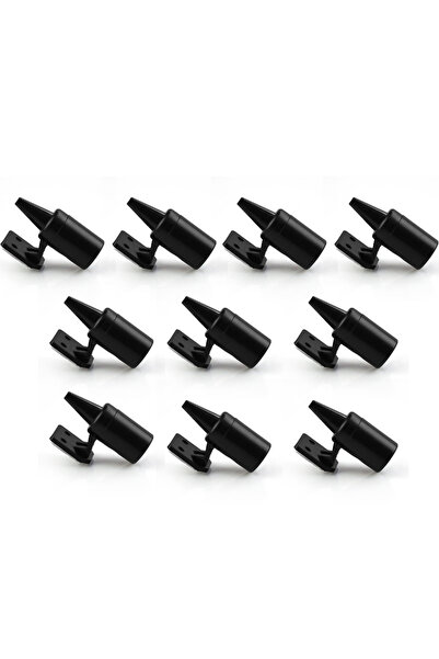 choice2 10 قطع من صفارات الأمان الصغيرة للسيارات، مقاومة للعوامل الجوية، لتنب...