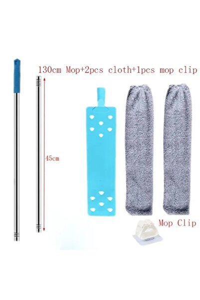 Choice1 HF-002 ممسحة بثلاثة أحجام بمقبض طويل لتنظيف الأرضيات والأسقف، وتنظيف ...