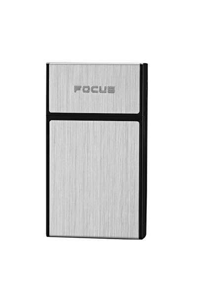 Choice1 علبة سجائر فضية محمولة، سعة 20 قطعة، علبة سجائر معدنية، حامل سيجار وت...