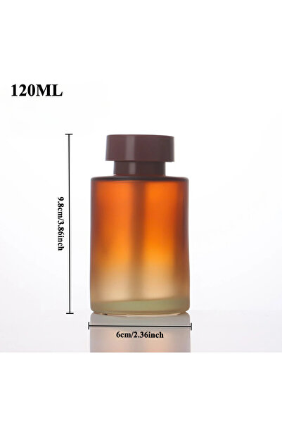 Choice Glass Brown 120ML Home Fragrance Diffuser Empty Bottle Party Gifts Gla...