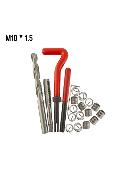 Choice4 طقم إصلاح الخيوط المترية M5 M6 M8 M10 M12 M14 (20 قطعة، 15/20/30 قطعة)