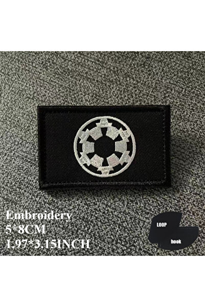 Choice33 6-3- سوار مطرّز بشعار كوكب الجيداي، صائد الجوائز بوبا فيت من ماندالور