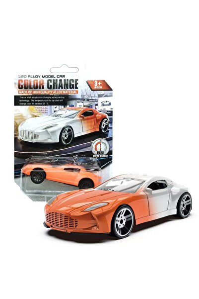 Choice6 J 1:64 Magic Color Changing Racing Car Model Temperature Sensitive In...