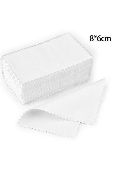 Choice1 A08(50pcs 8X6cm) 50pcs 10x6.3cm/8x6cm Silver Polish Cleaner Wipe Clot...