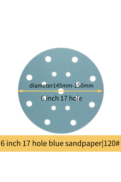 Choice14 6 Inch 17 Holes 120 100PCS 5 Inch 6 Hole/6 Inch 17 Holes Hook and Lo...