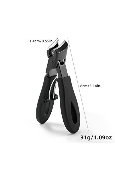 Choice3 مقص أظافر احترافي ذو فتحة كبيرة مائلة، لتصحيح الأظافر السميكة وقص الأ...