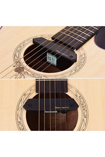 Choice tape1 Acoustic Guitar Active Soundhole kup Magnetic + Microphone Dual ...