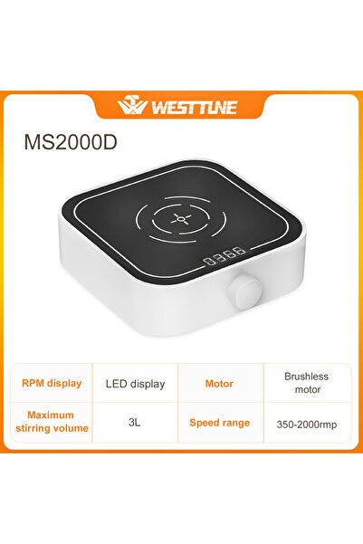 Choice10 EU MS2000D-BW Westtune Lab Magnetic Stirrer - Electric Digital Displ...