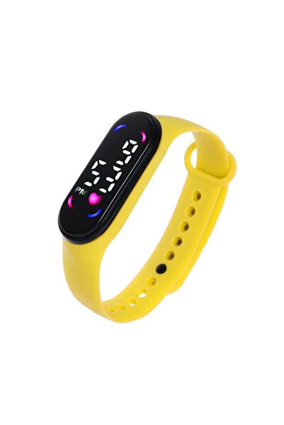 Choice4 color yellow Fashion Waterproof Women Watches for Kids Girls Touch LE...