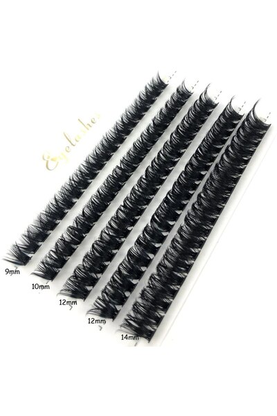 Choice4 مزيج رموش طبيعية كثيفة 30D/40D/60D/80D، 0.07 مم، 100 مروحة، 60D، 95/1...