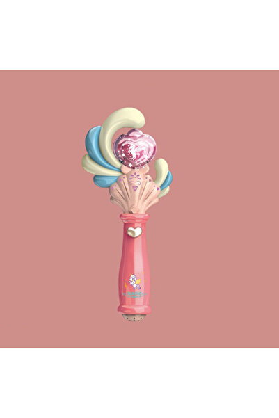 Choice5 عصا ثلجية وردية اللون بتصميم أميرة، لعبة عصي خرافية مضيئة للبنات، ألع...