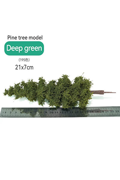 Choice1 21 سم رقم 195 قطعة واحدة 14/21 سم نموذج شجرة سلكية لمحاكاة تخطيط قطار...