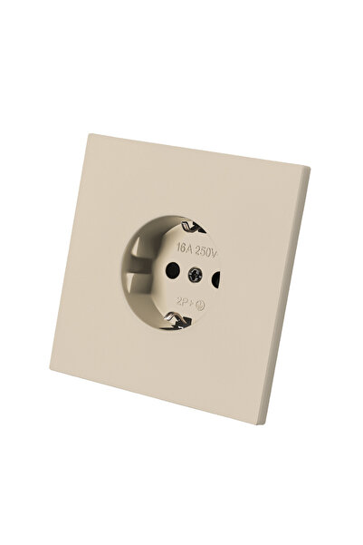 Choice7 EU 1 Socket With Ground Skin Sensation Wall Sket Electrical Outlets E...