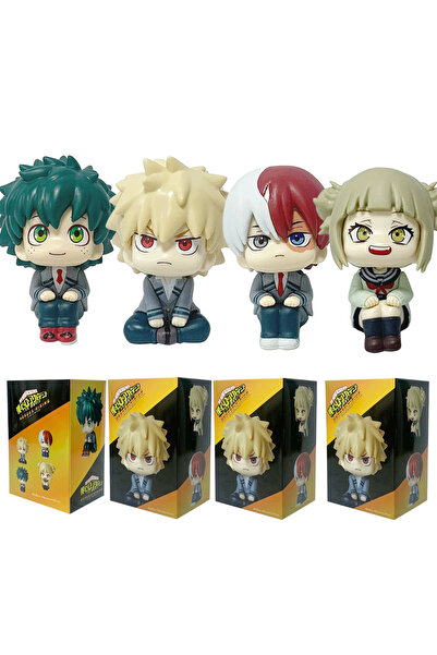 Choice27 مجموعة بانداي المكونة من 4 قطع - مع صندوق - شخصيات أنمي "أكاديمية بط...