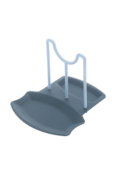 Choice3 1-tier L A-BLUE Kitchen Organizer Pot Lid Storage Rack Shelf Pan Dryi...