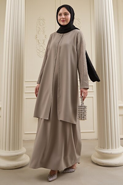 InStyle Capac brodat Detaliu Stone Ferace