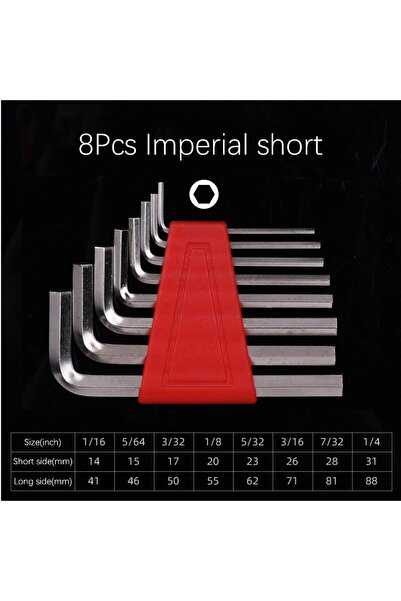 choice2 8Pcs Imperial short 5/8/11 Pcs Allen Wrench Metric Wrench Inch Wrench...