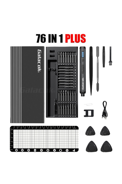 choice2 76 in 1 PIUS 68/76 IN 1 Precision Electric Screwdriver Set 5 Levels A...