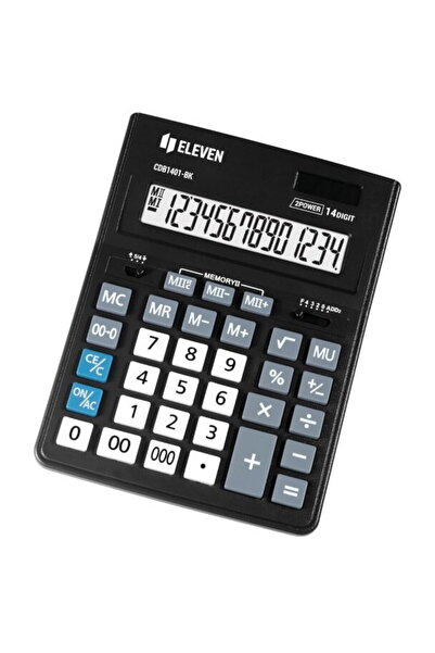 ELEVEN Calculator de birou CDB 1401-BK negru