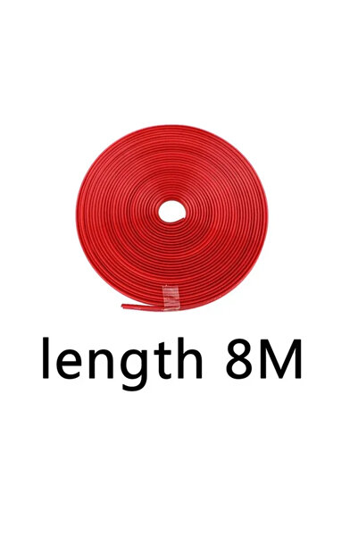 Choice12 8m-red 4/8M Roll Rim Blades Car Vehicle Color Wheel Rims Protectors ...