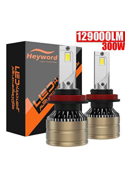 Choice6 مصابيح LED عالية الطاقة H11 Heyword CSP H4 H7 بقدرة 390 واط وشدة إضاء...