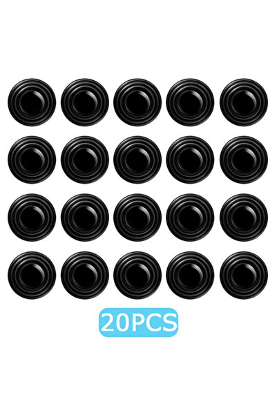 choice2 20pcs without logo 10-20pcs Car Door Silicone Anti Shk Pad Universal ...