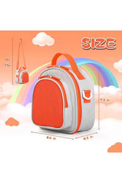 Choice1 Grey Carrying Case for Yoto Mini (2024 Edition) Holder Bag Hard Case ...