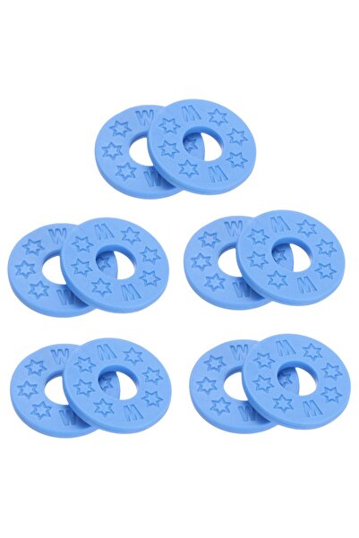 Choice3 10Pcs Blue Miwayer 10 Pcs Guitar Strap Lks Anti Slip PE Pads/Secure a...