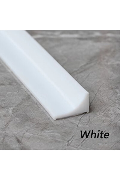 Choice5 شريط سيليكون أبيض بطول 100 سم لحفظ الماء على أسطح الطاولات، يفصل بين ...