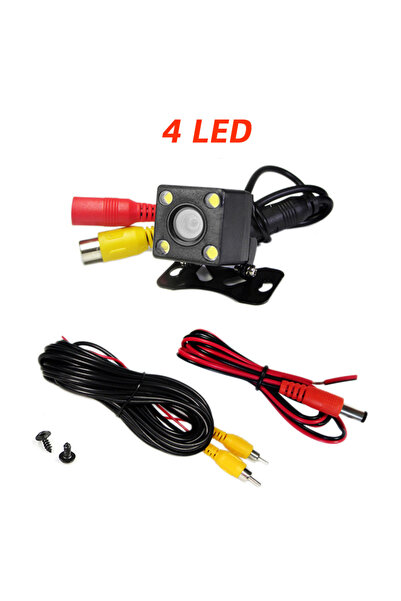 Choice 4 LED Camera Car Rear View Camera 4/8/12 LED Night Vision Reversing Wi...