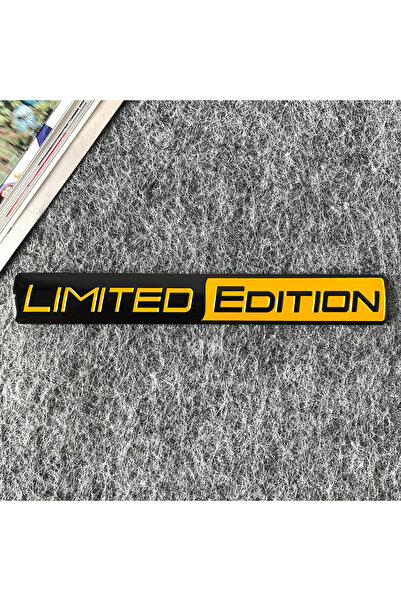 Choice7 LTD Black Yellow 1pc 3D Aluminum Special Logo Limited Edition Emblem ...
