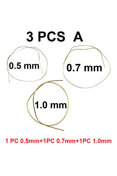 Choice10 3 قطع من أسلاك اللحام الفضية من النوع A، سهلة التدفق، ذات درجة انصها...