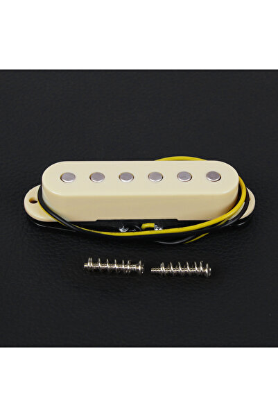 Choice3 Bridge Cream FLEOR 1PCS Alnico 5 ST Electric Guitar Single Coil kup F...