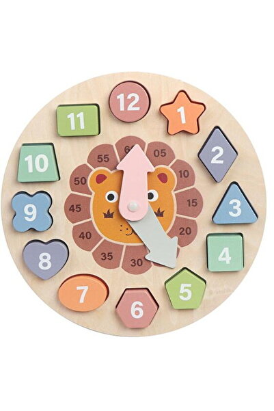 MomKi CEAS EDUCATIV DIN LEMN CU FORME GEOMETRI