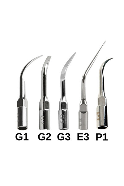 Choice3 رؤوس تنظيف الأسنان بالموجات فوق الصوتية G1 G2 G3 E3 P1 AG (5 قطع/عبوة...