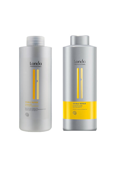 Londa Professional Visible Repair Package, Shampoo 1000 ml, Conditioner 1000 ...