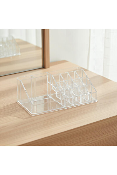 Generic Crystal Cosmetics Holder - 22.3x12.8x8.1 cm