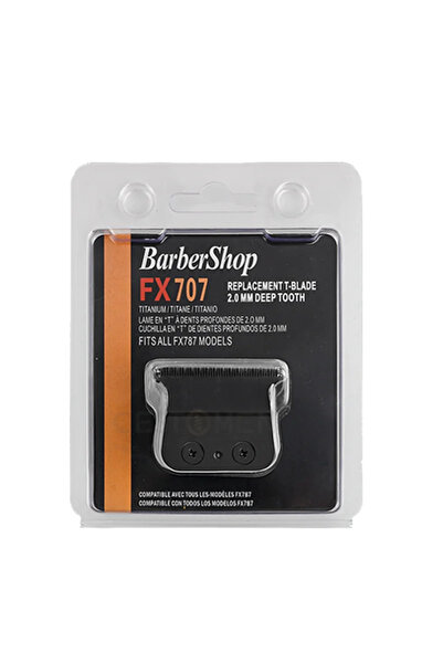 Choice FX707 Black Barbershop Professional Replacement Blade FX707 Fits For B...