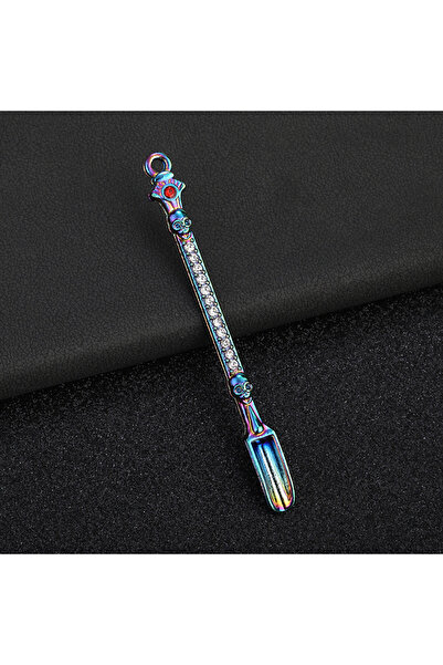 Choice1 Rainbow 5Pcs Mini Shovel Powder Spoon Kitchen Supplies 10PCS Cigarett...