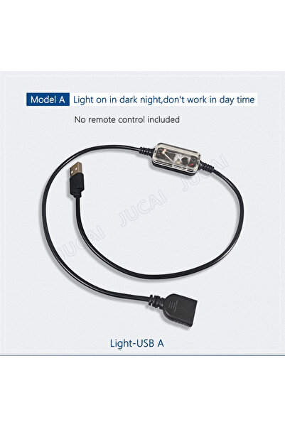Choice7 مفتاح استشعار الضوء USB/DC، تشغيل/إيقاف تلقائي، مفتاح إضاءة الشارع Ph...