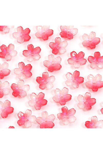 Choice13 10.5mm 50pcs Red 50-100pcs/lot 10.5mm Glass Gradient Loose Bead Cher...