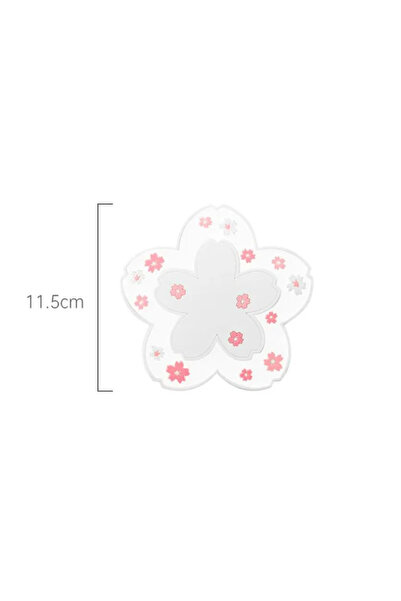 Choice3 قاعدة أكواب بيضاء صغيرة، قطعة واحدة، بتصميم كاواي، بنمط ياباني، مزينة...