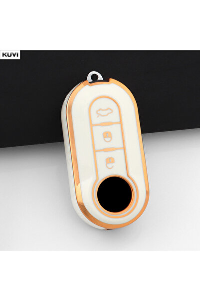 Choice1 غطاء حماية أبيض ساخن لمفتاح السيارة مصنوع من مادة TPU، مناسب لسيارات ...