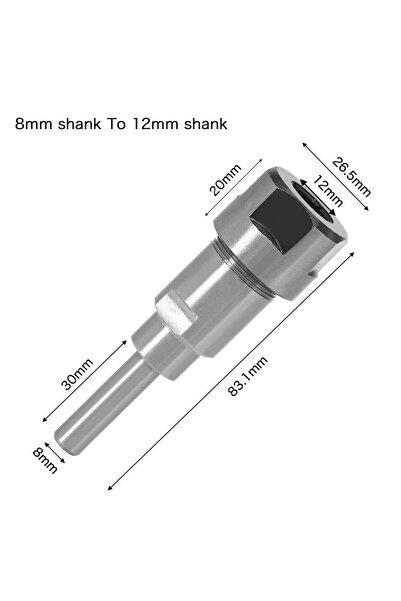 choice2 قضيب تمديد لقمة التوجيه من 8 إلى 12 مم، ظرف تثبيت، قاطع طحن تمديد لما...